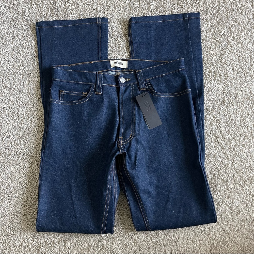 MintCrew Los Angeles Button Fly Denim Jeans
